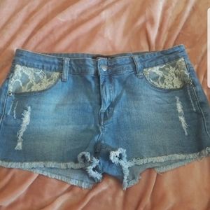 Jean shorts